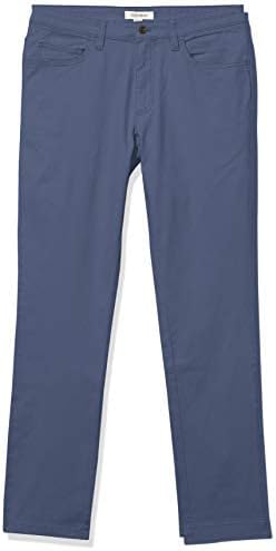 Amazon Essentials Men's Skinny Fit 5-Pocket Comfort Stretch Chino Pants