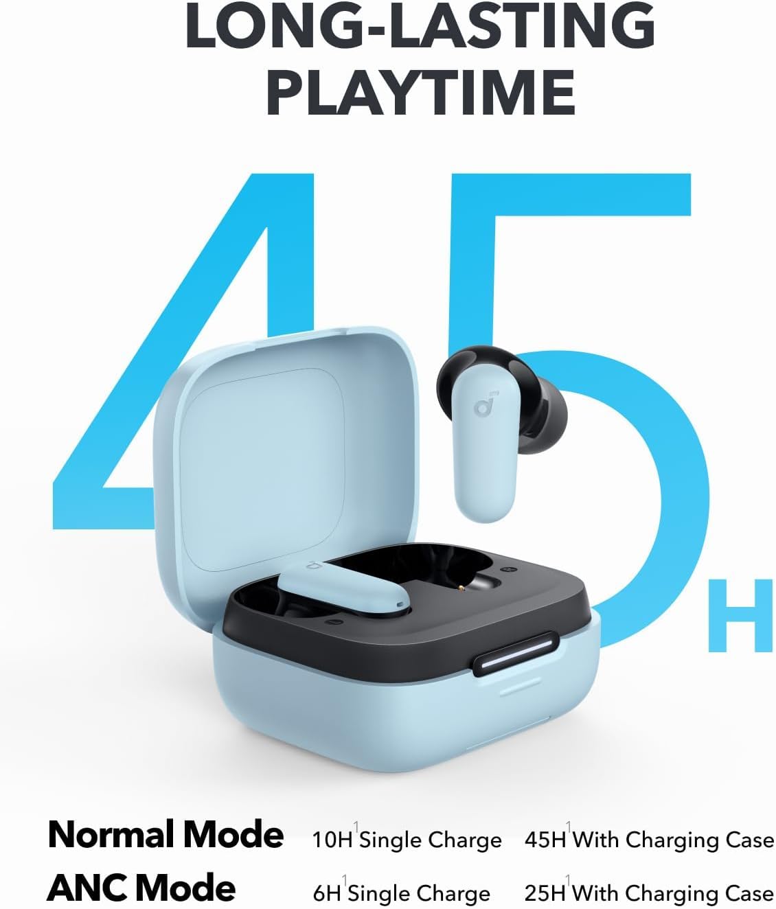 Soundcore P30i by Anker Noise Cancelling Earbuds, Hands-Free Viewing