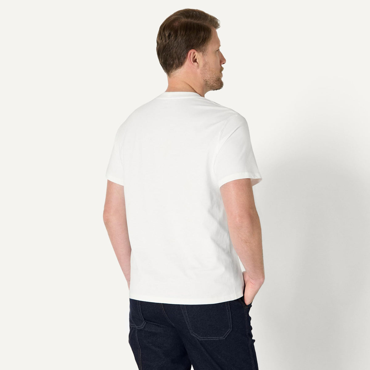 Amazon Essentials Men's Relaxed Fit Cotton Jersey T-Shirt, Soft Fabric