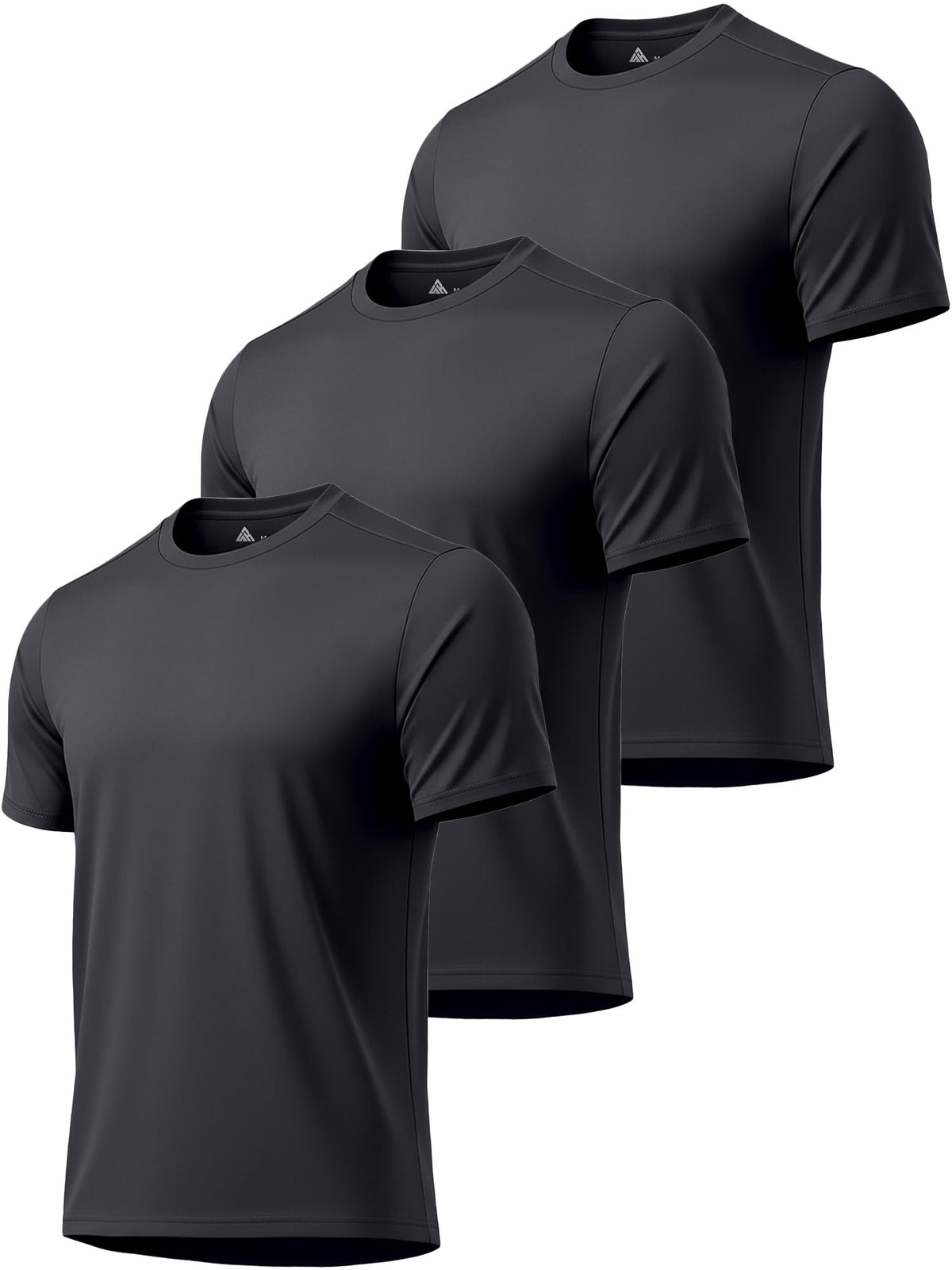 5 Pack T Shirts for Men UPF 50+ UV Sun Protection Shirts Fast Dry Rash Guard Workout Running Swimming Shirt
