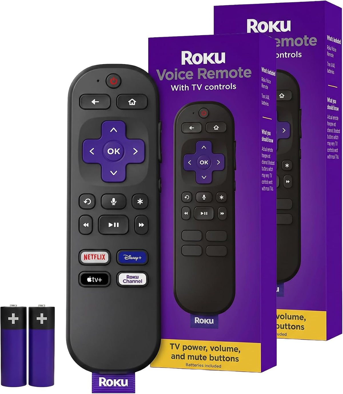 Roku Voice Remote, Replacement TV Remote Control