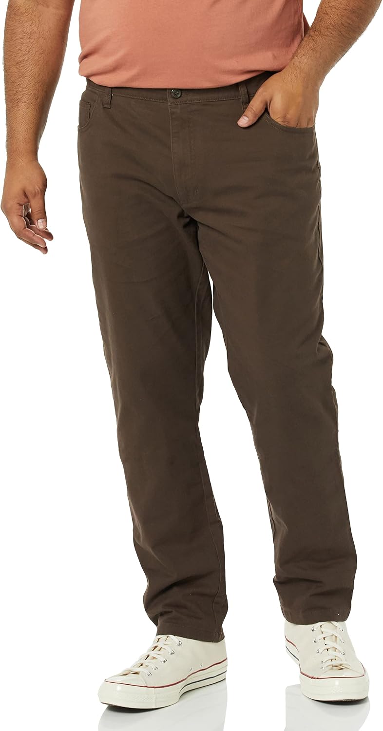 Amazon Essentials Men's Skinny Fit 5-Pocket Comfort Stretch Chino Pants