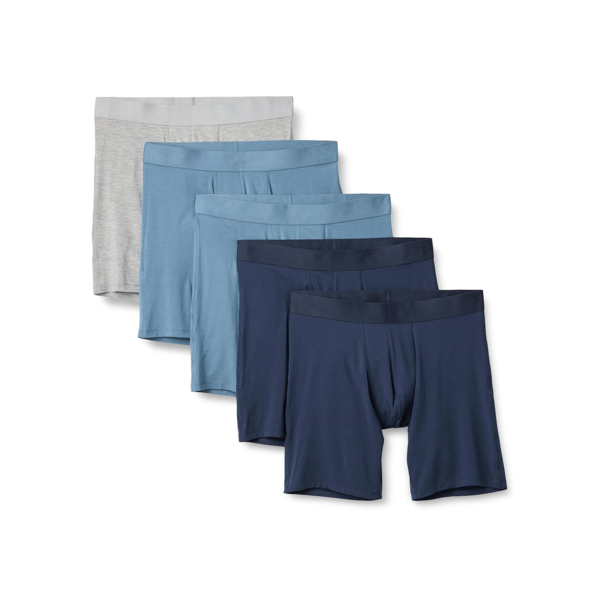 Amazon Essentials Men's Super Soft Modal Boxer Briefs, Pack of 5