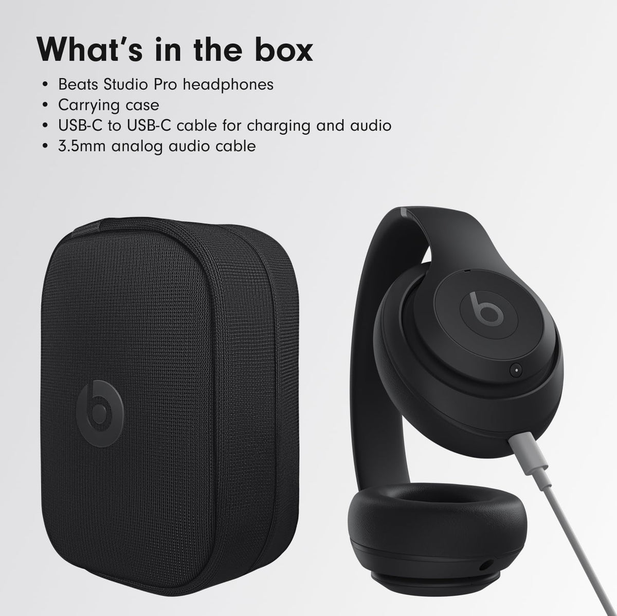 Beats Studio Pro with AppleCare+ for Headphones (2 Years) - Sand Gray