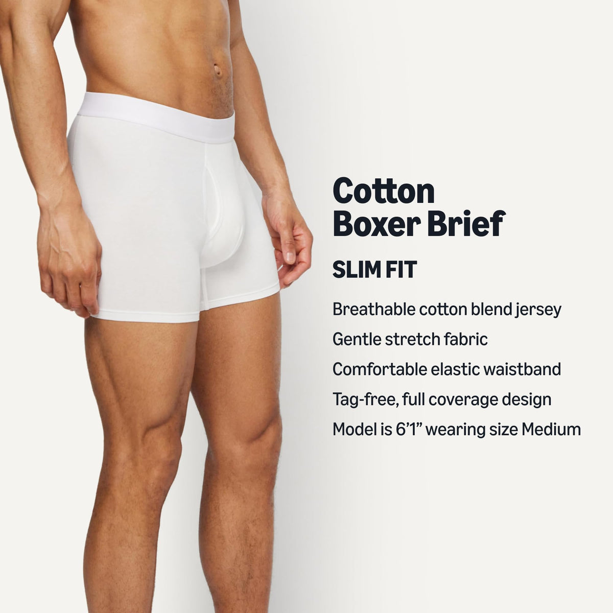 Amazon Essentials Men's Cotton Jersey Boxer Briefs Underwear, Pack of 5