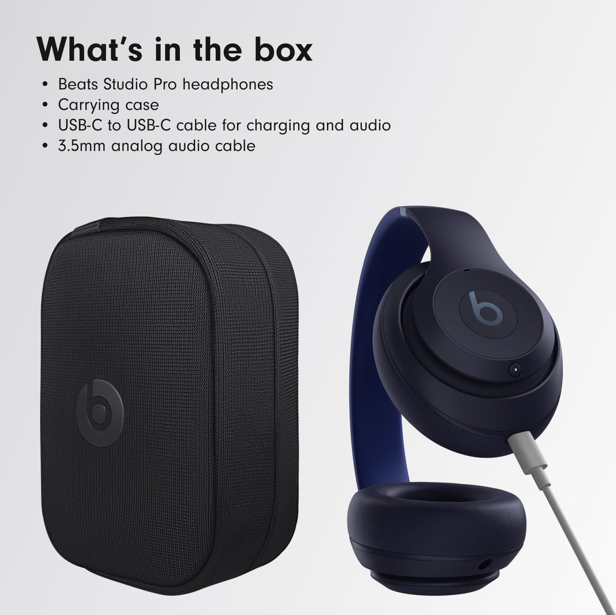 Beats Studio Pro with AppleCare+ for Headphones (2 Years) - Sand Gray