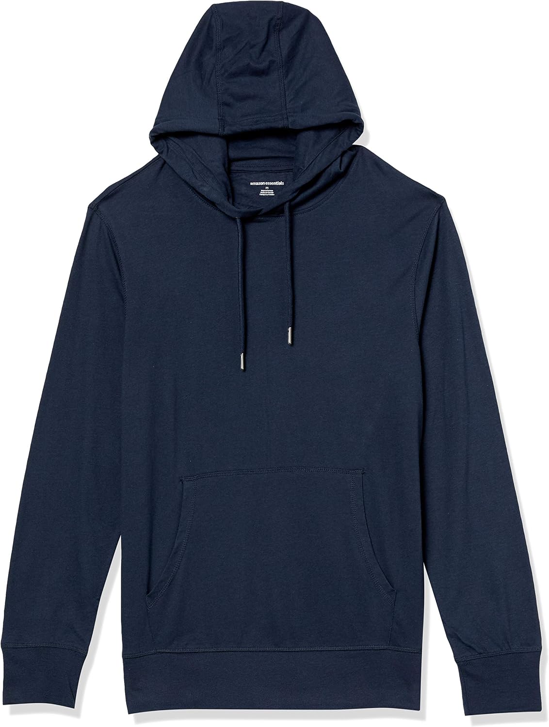 Amazon Essentials Men's Lightweight Jersey Pullover Hoodie, Soft