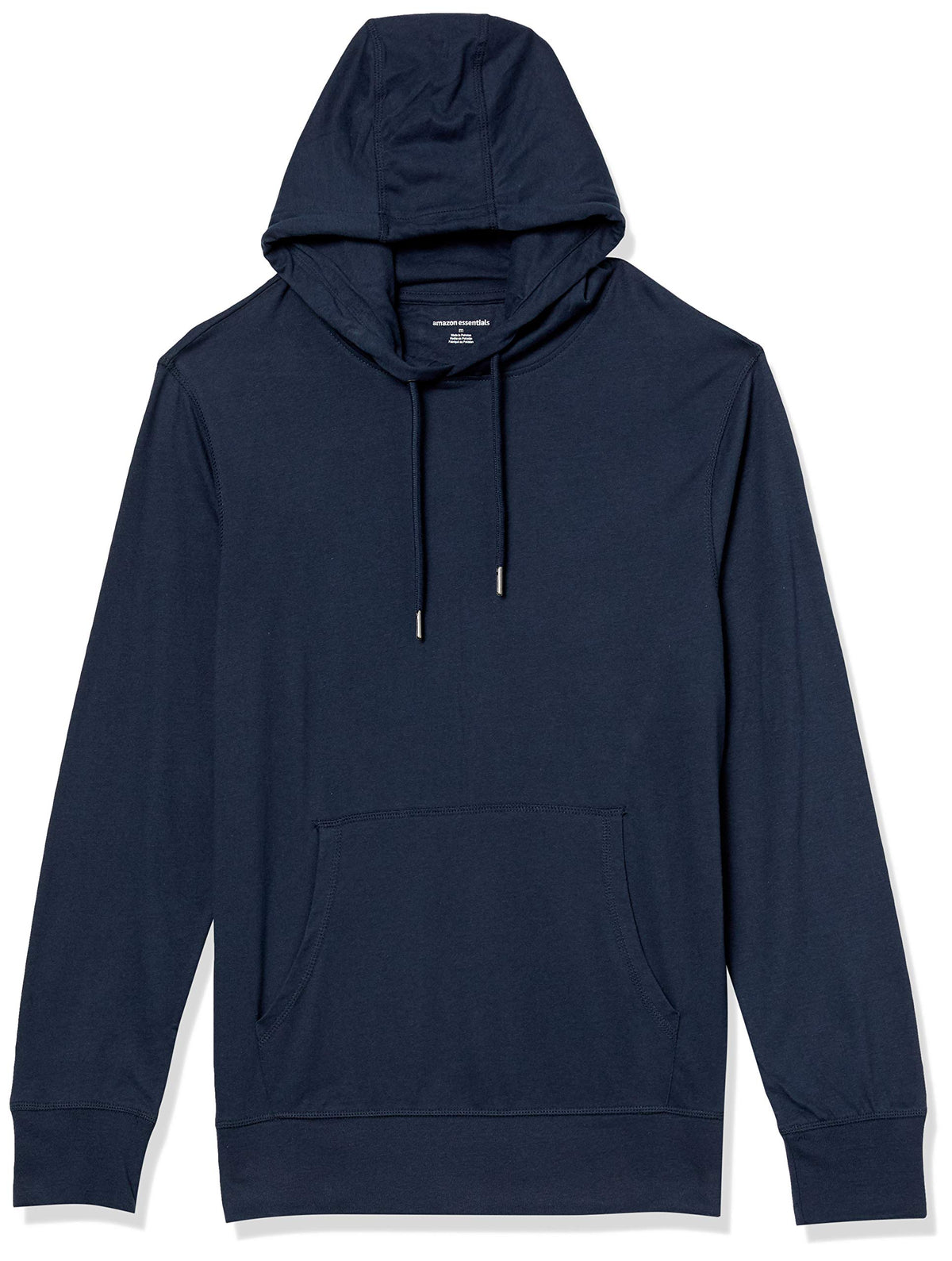 Amazon Essentials Men's Lightweight Jersey Pullover Hoodie, Soft