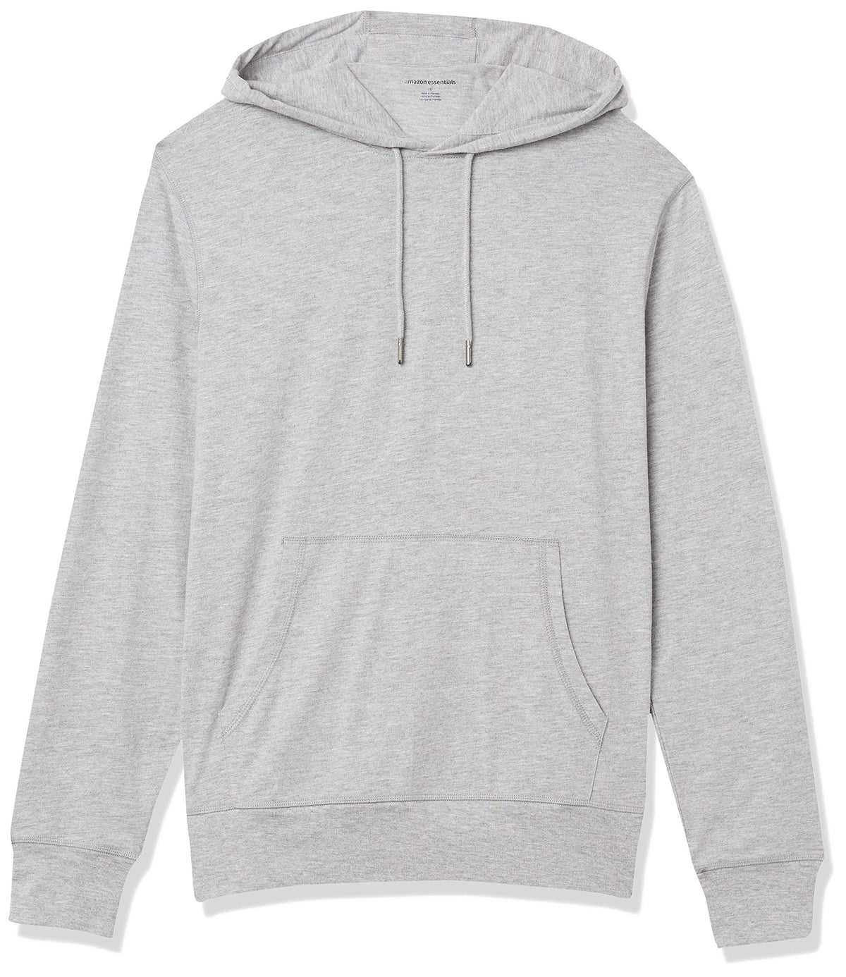 Amazon Essentials Men's Lightweight Jersey Pullover Hoodie, Soft