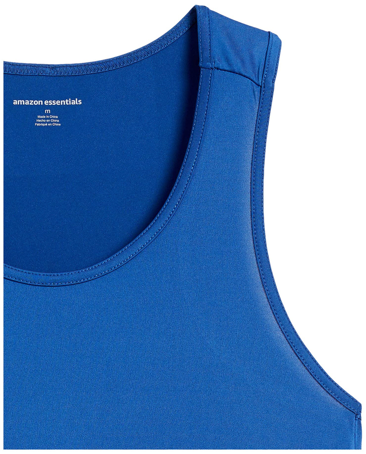 Amazon Essentials Men's Quick Dry Moisture-Wicking Tech Stretch Active Sleeveless Tank Top Workout Shirt