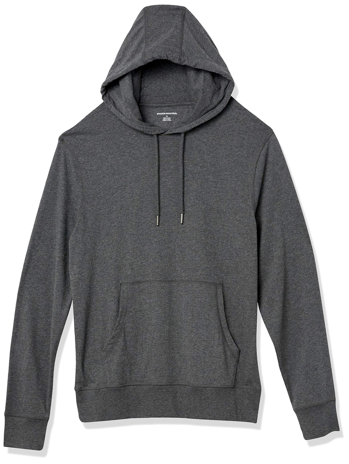Amazon Essentials Men's Lightweight Jersey Pullover Hoodie, Soft