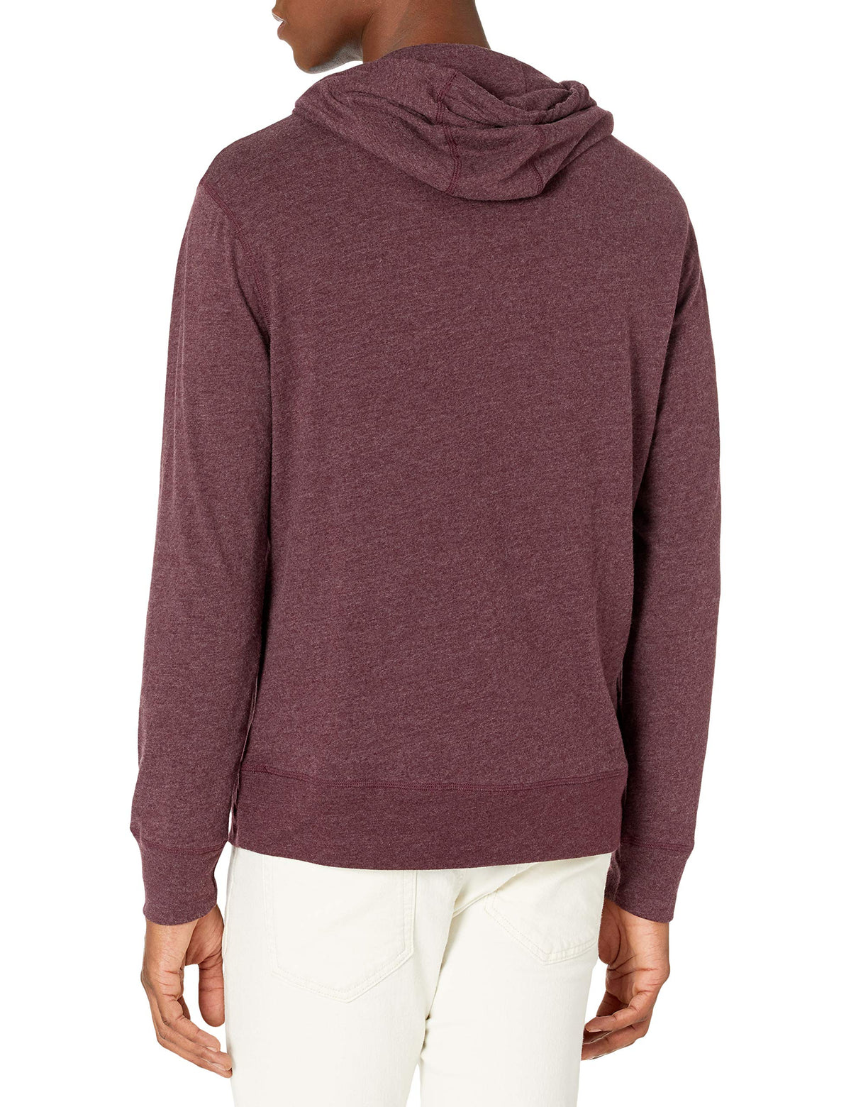 Amazon Essentials Men's Lightweight Jersey Pullover Hoodie, Soft