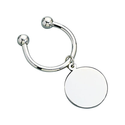 Disc Shaped Keychain