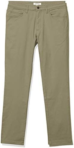 Amazon Essentials Men's Skinny Fit 5-Pocket Comfort Stretch Chino Pants