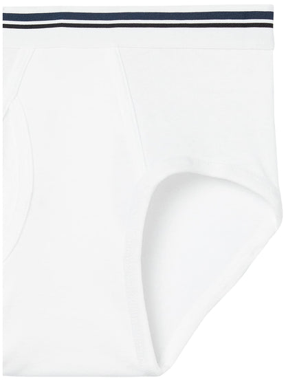 Amazon Essentials Men's Breathable Ribbed Knit Briefs with Elasticized Waistband, Multipacks