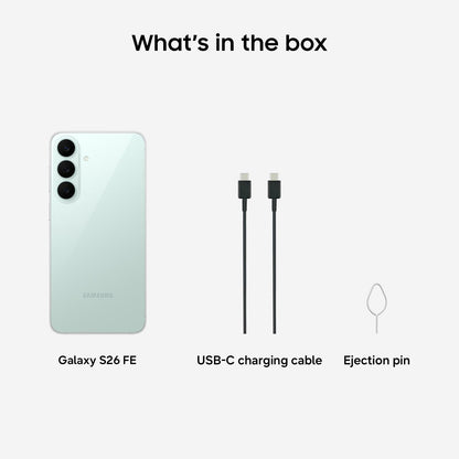 Samsung Galaxy S26, Unlocked Android Smartphone, 256GB, White
