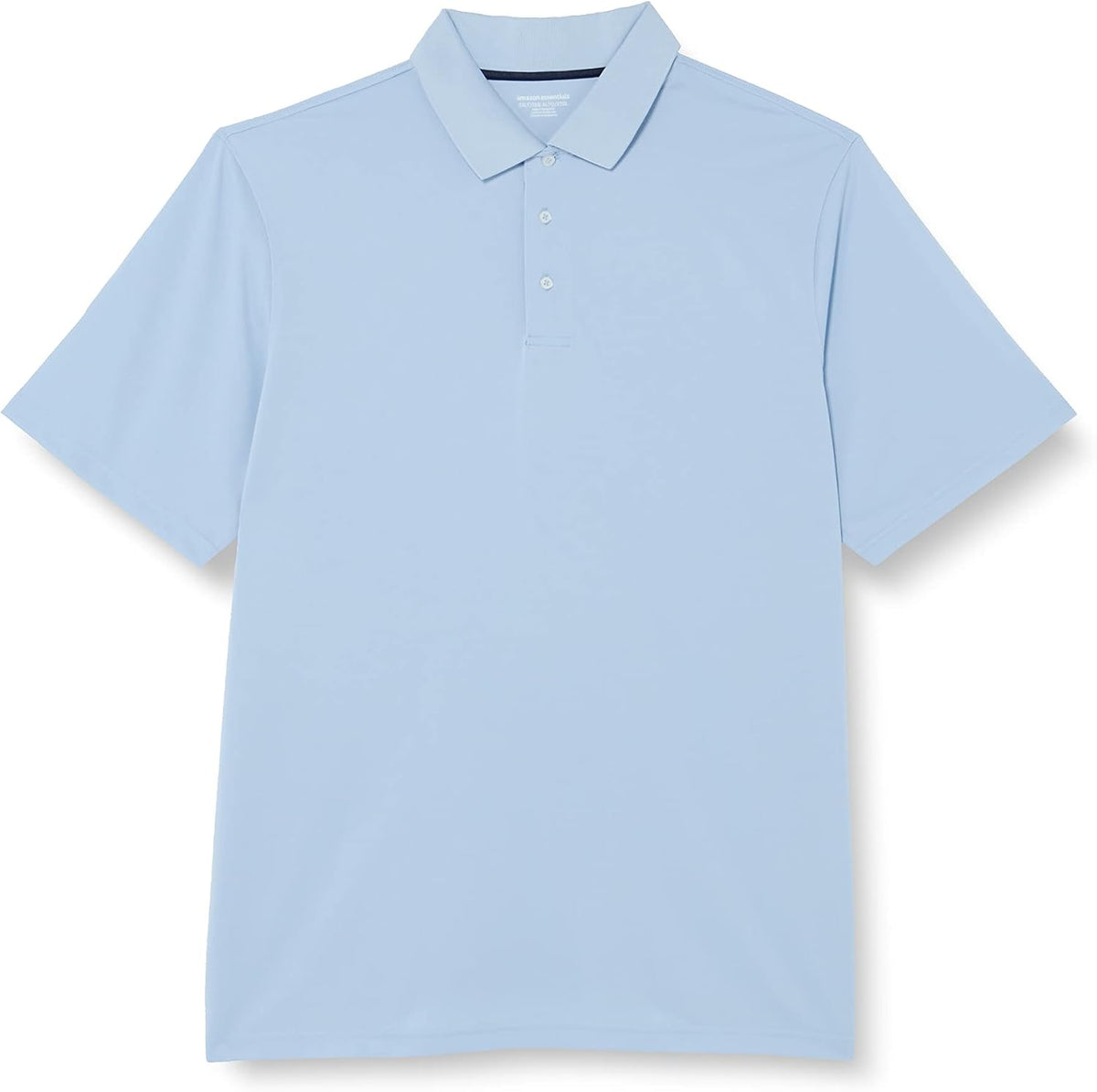 Amazon Essentials Men's Regular Fit Golf Polo Shirt, Moisture-Wicking Quick Dry, Recycled Polyester, Short Sleeve
