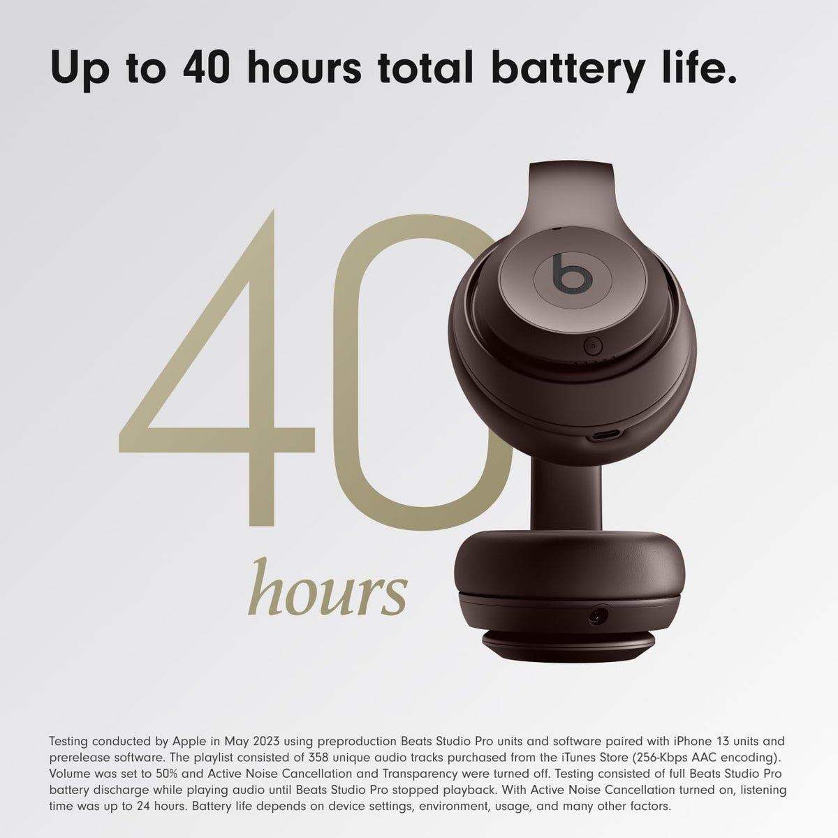 Beats Studio Pro with AppleCare+ for Headphones (2 Years) - Sand Gray