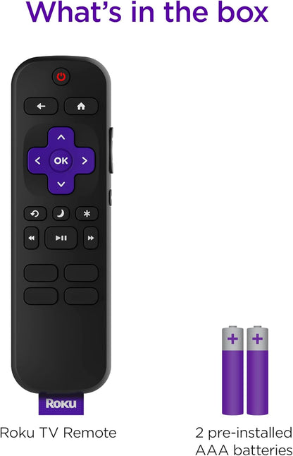 Roku Voice Remote, Replacement TV Remote Control