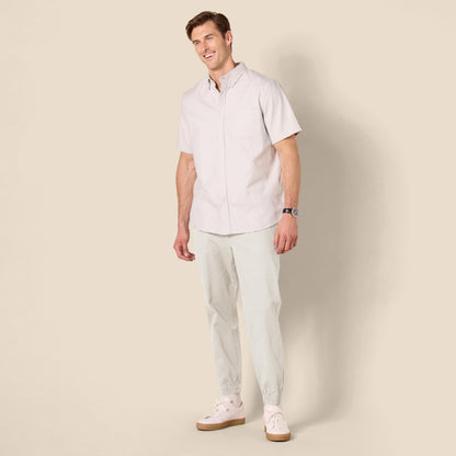 Amazon Essentials Men's Straight-Fit Chino Jogger Pants with Elastic Waist and Pockets