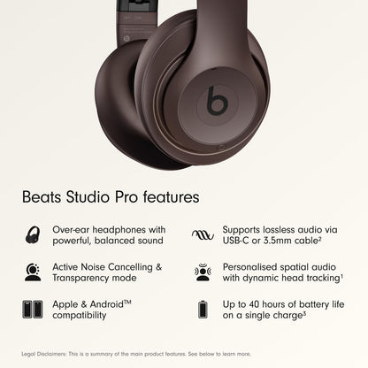 Beats Studio Pro with AppleCare+ for Headphones (2 Years) - Sand Gray