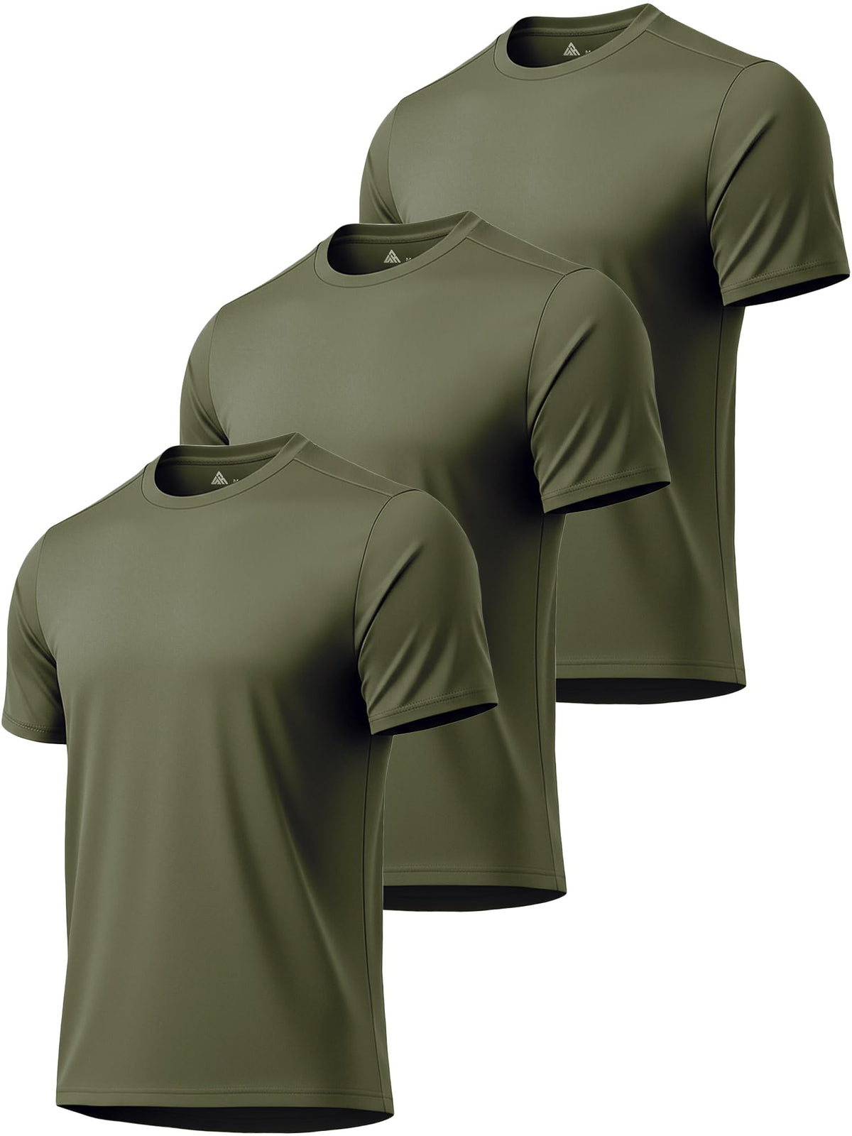 5 Pack T Shirts for Men UPF 50+ UV Sun Protection Shirts Fast Dry Rash Guard Workout Running Swimming Shirt