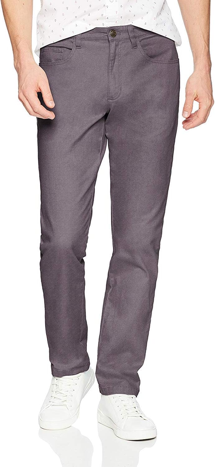 Amazon Essentials Men's Skinny Fit 5-Pocket Comfort Stretch Chino Pants