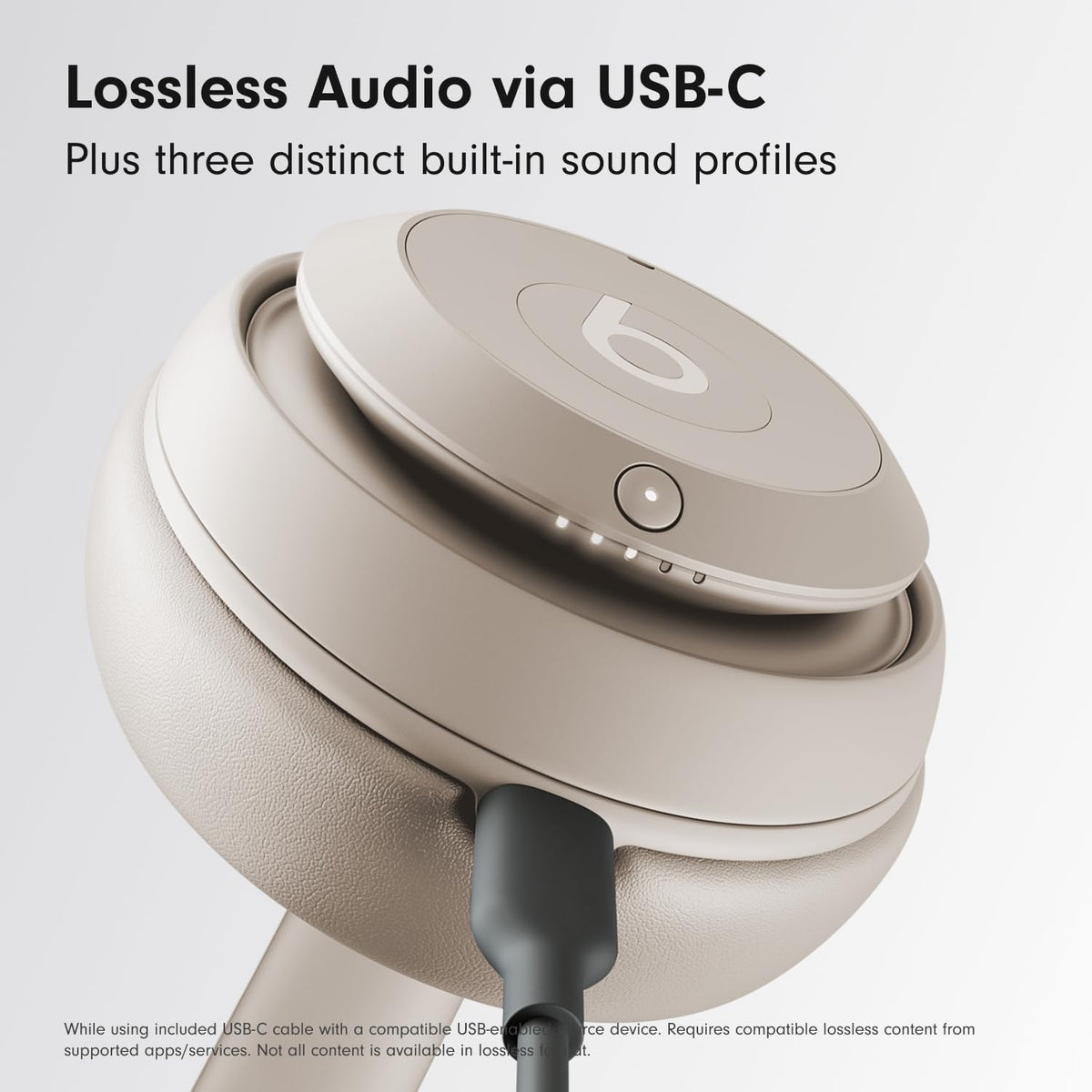 Beats Studio Pro with AppleCare+ for Headphones (2 Years) - Sand Gray
