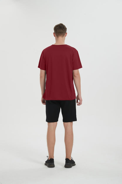 5 Pack Athletic Mens T Shirts Mesh Quick Dry Short Sleeve Tee Shirts Mens