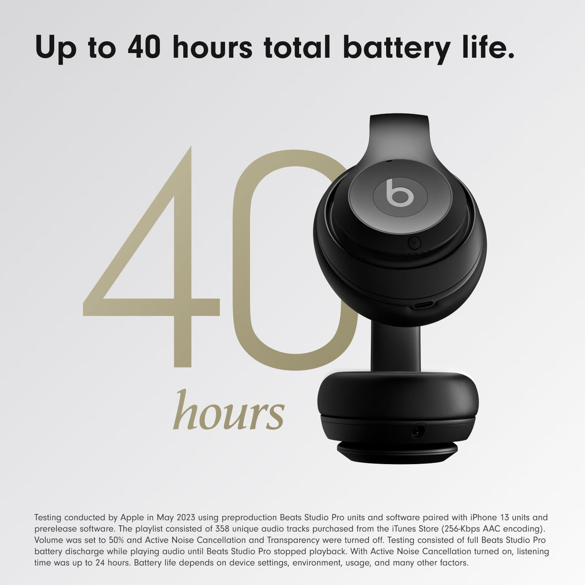 Beats Studio Pro with AppleCare+ for Headphones (2 Years) - Sand Gray
