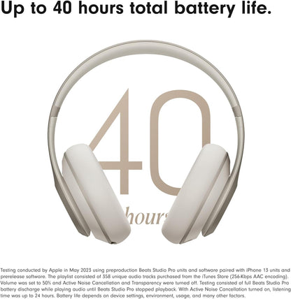 Beats Studio Pro with AppleCare+ for Headphones (2 Years) - Sand Gray