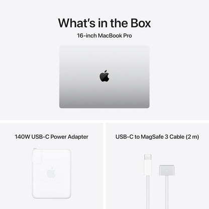 Apple MacBook Pro Laptop with M5 Max, 18‑core CPU, 40‑core GPU: 16.2-inch Display, 128GB Memory, 2TB SSD; Silver