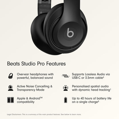 Beats Studio Pro with AppleCare+ for Headphones (2 Years) - Sand Gray