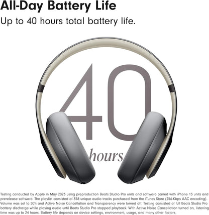 Beats Studio Pro with AppleCare+ for Headphones (2 Years) - Sand Gray
