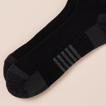 Amazon Essentials Men's Athletic Quarter Ankle Socks with Cushioned Arch Support, 6 Pairs