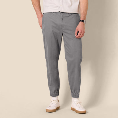 Amazon Essentials Men's Straight-Fit Chino Jogger Pants with Elastic Waist and Pockets