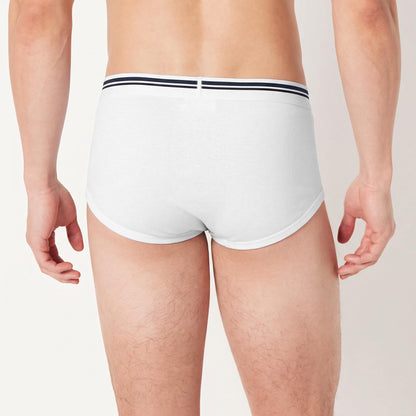Amazon Essentials Men's Breathable Ribbed Knit Briefs with Elasticized Waistband, Multipacks