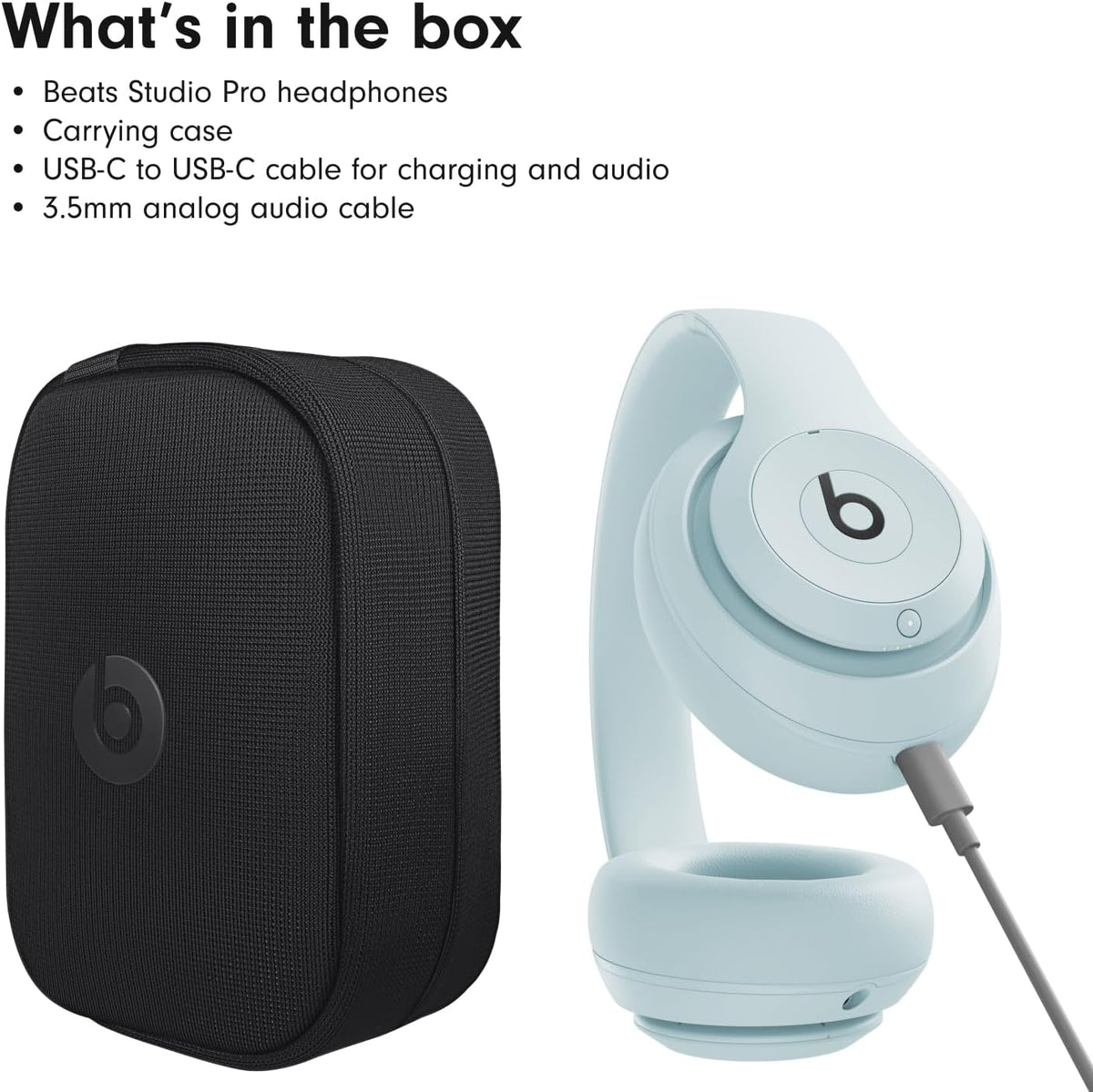 Beats Studio Pro with AppleCare+ for Headphones (2 Years) - Sand Gray