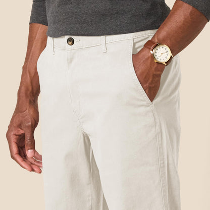 Amazon Essentials Men's Straight-Fit Chino Jogger Pants with Elastic Waist and Pockets