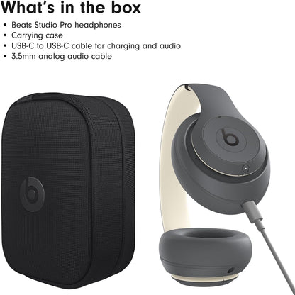 Beats Studio Pro with AppleCare+ for Headphones (2 Years) - Sand Gray