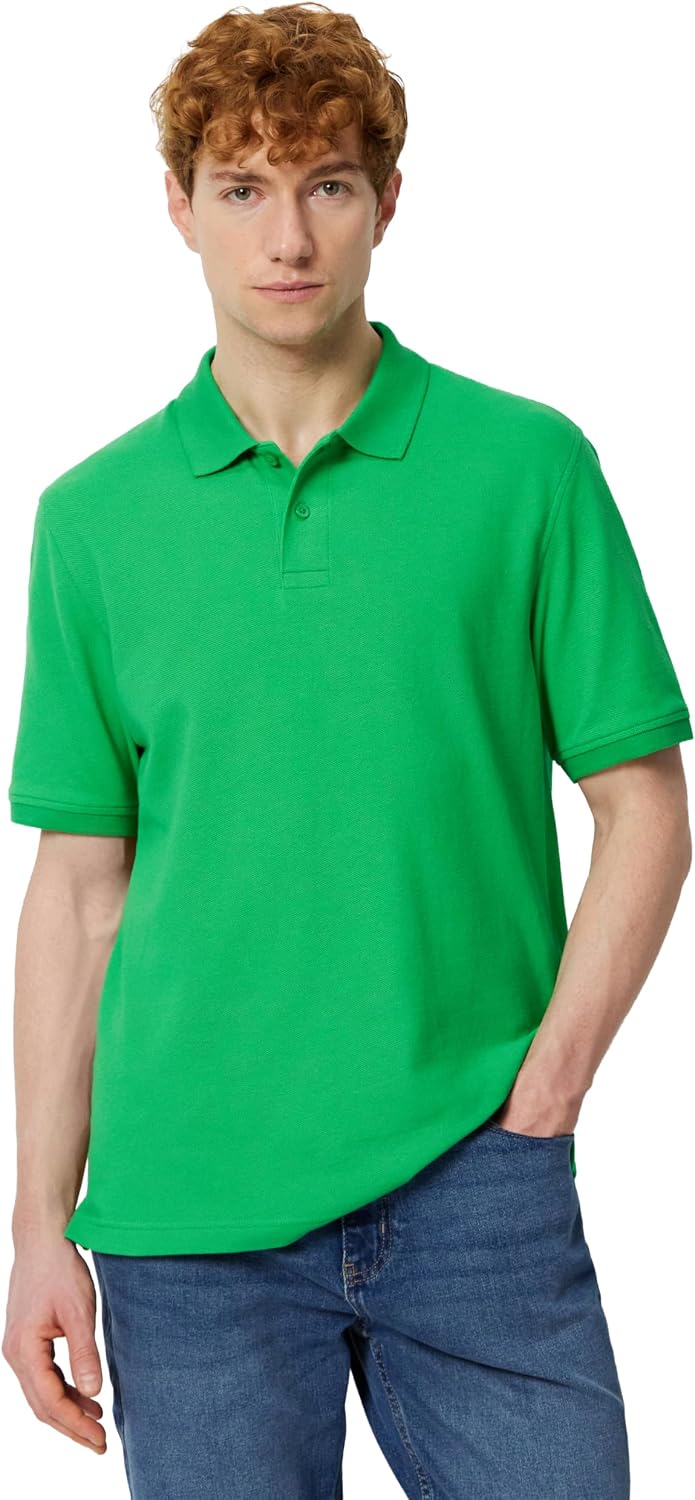 Amazon Essentials Men's Regular-Fit Cotton Pique Polo Shirt