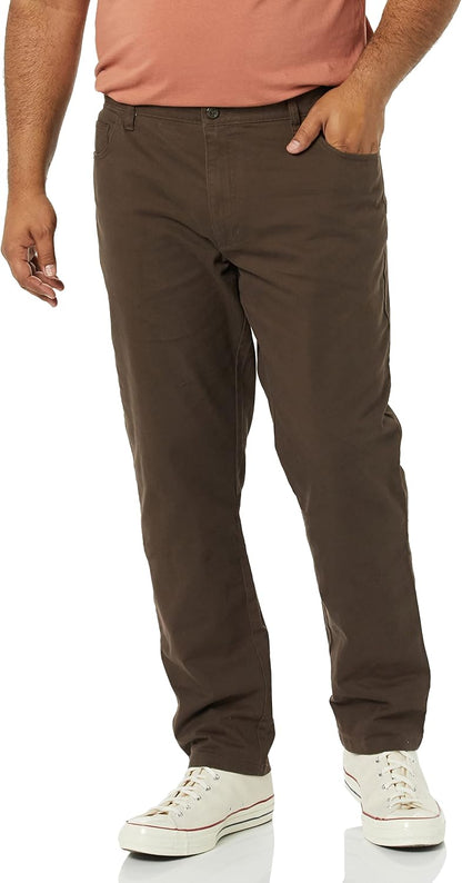 Amazon Essentials Men's Skinny Fit 5-Pocket Comfort Stretch Chino Pants