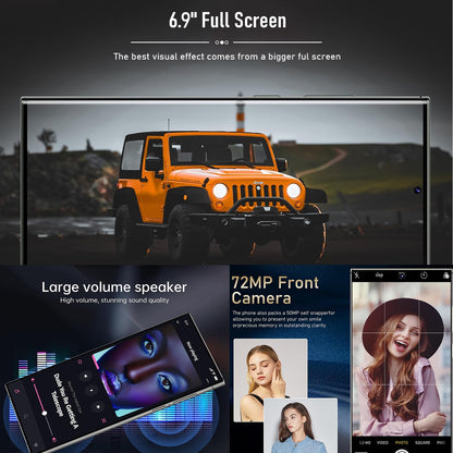 I26 Ultra 5G Unlocked Smartphone 1TB Android 14