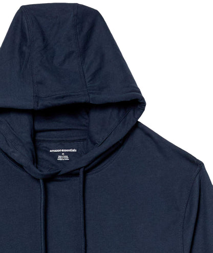 Amazon Essentials Men's Lightweight Jersey Pullover Hoodie, Soft