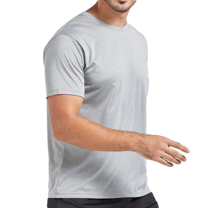 5 Pack Men's Dry Fit T Shirts Athletic Running Gym Workout Short Sleeve Tee Shirts for Men