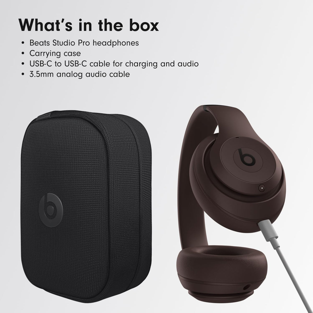 Beats Studio Pro with AppleCare+ for Headphones (2 Years) - Sand Gray