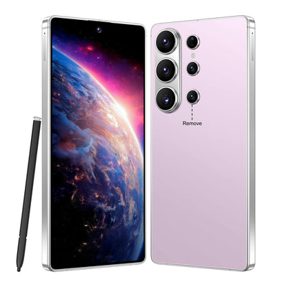 I26Ultra Unlocked Smartphone,6.99" HD+ Display,Built in Pen,16+1024GB Unlocked Phone,Snapdragon 8 Gen4,7000mAh Dual Speakers 5G/Face ID/Fingerprint Lock/Dual SIM/GPS (Black)