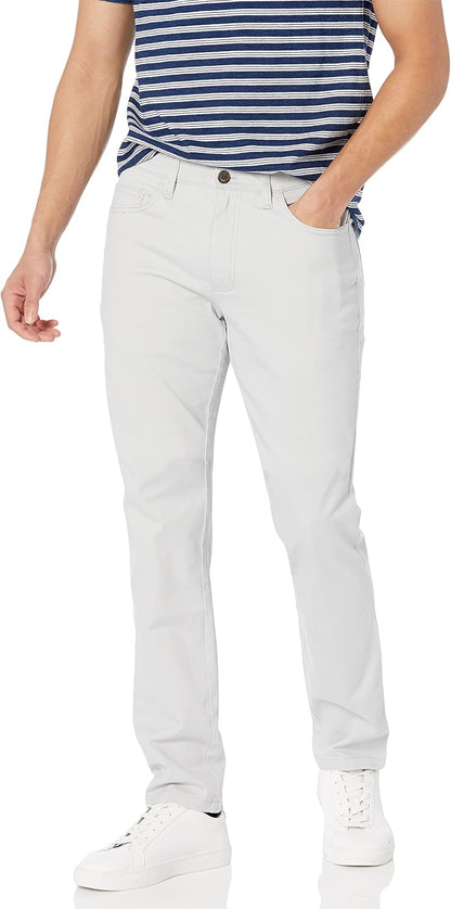 Amazon Essentials Men's Skinny Fit 5-Pocket Comfort Stretch Chino Pants