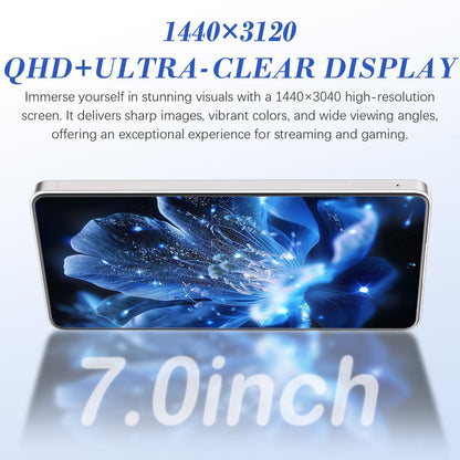 26 Ultra Unlocked Phone 16+1TB,Built in Pen The Phone,Battery 7000mAh 7.0" HD Screen,Android 15 Smartphone,Face ID/5G/Fingerprint Lock/Dual SIM/GPS (Rose Gold)