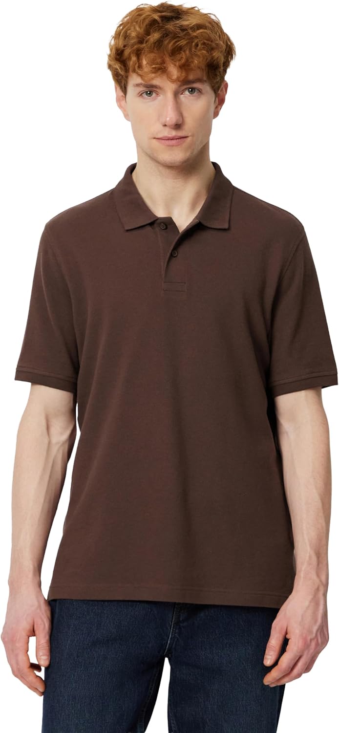 Amazon Essentials Men's Regular-Fit Cotton Pique Polo Shirt